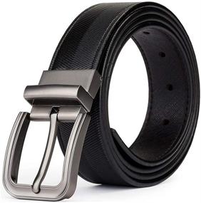 img 4 attached to Earnda Classic Casual Fashion Design Men's Accessories and Belts