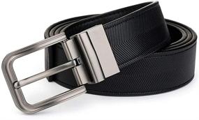 img 2 attached to Earnda Classic Casual Fashion Design Men's Accessories and Belts