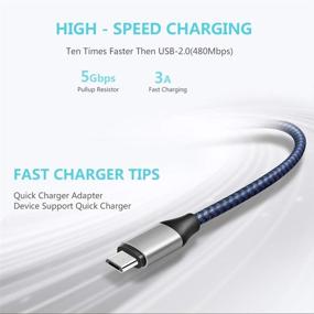 img 1 attached to Charging Braided Compatible Samsung SM T580