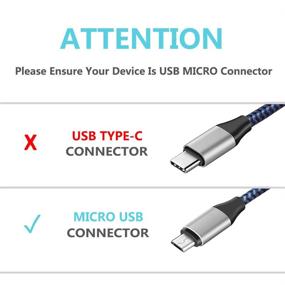 img 2 attached to Charging Braided Compatible Samsung SM T580