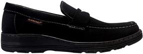 img 2 attached to 👞 ELANROMAN Superior Leather Loafers: Stylish Moccasin Men's Shoes for Effortless Slip-Ons and Loafing