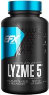 💪 efx sports lyzme 5 hardcore fat burner - powerful weight loss diet pills, 90 capsules logo
