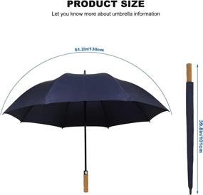 img 3 attached to KoKoBin ☂️ Oversize Automatic Umbrellas