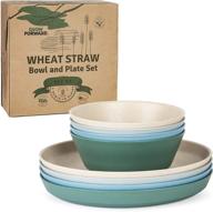 🍽️ enhance your dining experience with grow forward premium wheat dinnerware логотип