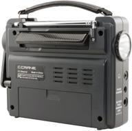 📻 c. crane cc solar observer: a versatile wind up solar emergency crank radio with am, fm, noaa weather, led flashlight, cellphone charger, and ac adapter logo