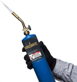 img 2 attached to 🔥 BernzOmatic Brass Pencil Flame Propane Torch Head: Perfect for Basic Use UL2317