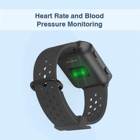 img 2 attached to ⌚ ClingLeap Smartwatch: Always-On Heart Rate Interface, Medication Compliance Tracking, Built-in GPS for Multisport, Blood Pressure Monitoring, Activity Tracker, 50m Water Resistance