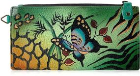 img 4 attached to 👜 Anna Anuschka Organizer Genuine Paradise Handbags & Wallets Collection