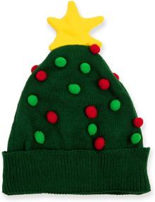 img 1 attached to 🎅 Festive Tipsy Elves Funny Holiday Hats: Hilarious Christmas Baseball Caps and Santa Hats for Men & Women