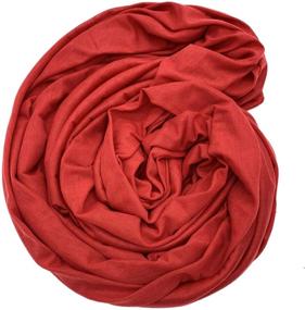 img 2 attached to 🧣 Stay Cozy with YOUR SMILE - Premium Thick Winter Warm Cable Infinity Circle Loop Cowl Scarf for Women