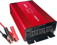 ⚡ 1000w power inverter: 12v to 110v dc to ac converter with 3 outlets - ideal for car, rv, and home needs logo