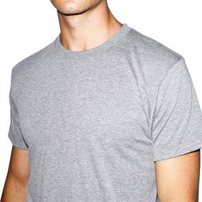 img 1 attached to American Apparel Tri Blend Crewneck T Shirt: The Perfect Men's Clothing Staple