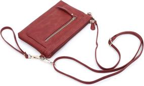img 1 attached to Solene WU 060 WU060 Rose Women's Handbags & Wallets