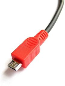 img 1 attached to 🔌 Optimized PortaPow 3.3ft Data Block Micro USB Cable (2 Pack)