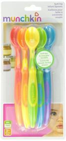 img 1 attached to Munchkin 6-Pack Soft-Tip Infant Spoon Set (Pack of 3)