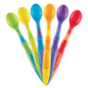 img 2 attached to Munchkin 6-Pack Soft-Tip Infant Spoon Set (Pack of 3)
