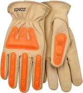 🧤 kinco cowhide impact protection driver логотип