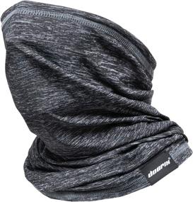 img 4 attached to Reusable Neck Gaiter Face Mask - Versatile Cloth Face Masks Bandana Balaclava Cover Scarf Shield