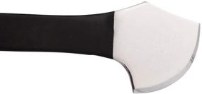 img 2 attached to 🔪 Ручной работы кожаный обрезной нож, чёрное круглое лезвие - идеально для резки кожаных изделий.