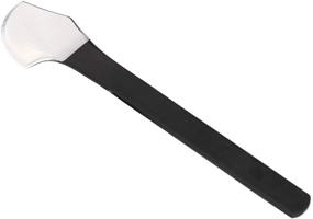 img 1 attached to 🔪 Ручной работы кожаный обрезной нож, чёрное круглое лезвие - идеально для резки кожаных изделий.
