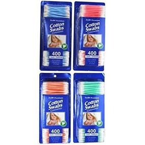 img 3 attached to 🌼 1200 Total Swabs – 3 Packs of 400 CT – 100% Cotton Swabs