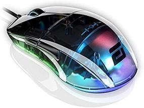 img 3 attached to XM1 RGB Gaming Mouse by ENDGAME GEAR - High-Precision PMW3389 Sensor, Vibrant RGB Mouse Lighting, Adjustable 50 to 16,000 CPI, Programmable Side Buttons, Durable 60M Click Switches, Lightweight 2.75 oz Design - Dark Reflex