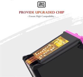 img 2 attached to ejet Восстановленный картридж чернил 61XL: Замена HP 61 - принтер Envy 4500, Deskjet 3050A, Officejet 4630 - 2 штуки (1 черный, 1 трехцветный)