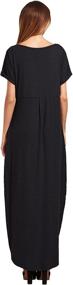 img 3 attached to Verdusa Womens Pocket Split Beach Dress - Women's Clothing with Pockets