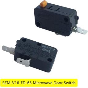 img 1 attached to LONYE WB24X10103, 3B73361E, and SZM-V16-FD-63: GE Microwave Door Switch Replacement, suitable for SZM-V16-FA-61 and SZM-V16-FA-62 models