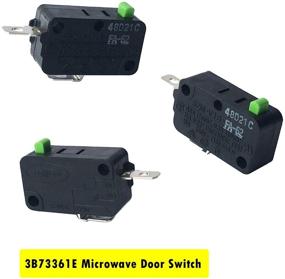 img 2 attached to LONYE WB24X10103, 3B73361E, and SZM-V16-FD-63: GE Microwave Door Switch Replacement, suitable for SZM-V16-FA-61 and SZM-V16-FA-62 models