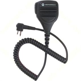 img 3 attached to Motorola OEM PMMN4013 PMMN4013A Remote Speaker Mic with 3.5mm Audio Jack, Coiled Cord, Swivel Clip | Intrinsically Safe