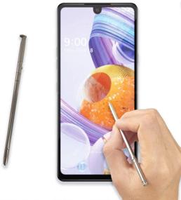 img 3 attached to 🖊️ Высококачественное белое резервное перо-стилус для LG Stylo 6 - Совместимо с Q730AM Q730VS Q730MS Q730PS Q730CS Q730MA - В комплекте перо с LCD сенсором.