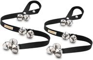 🐾 pawbee dog doorbell set: adjustable training bells for door knob - extra-loud jingle bell for potty training - strong strap for small, medium, large dogs логотип