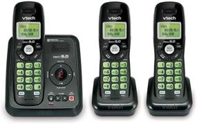 img 1 attached to 📞 VTECH CS612031: High-Quality Cordless 3 Handset Phone with Answering System