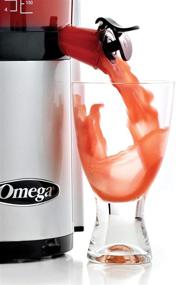 img 2 attached to Omega Vertical Slow Masticating Juice Extractor - Compact 43 RPM Design with Auto Pulp Ejection, 150-Watt, Silver