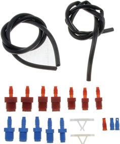 img 1 attached to Dorman 13911 Master Cylinder Bleeder Kit - All-in-One Solution for Brake Bleeding with 22 in. Hose, Clip, SAE and Metric Fittings