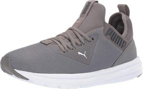 img 4 attached to PUMA Men's Charcoal Gray Asphalt Fashion Sneakers - Stylish Men's Shoes for Sneaker Enthusiasts