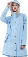 🌧️ lightweight windbreaker rain jackets for women: andes forest raincoat with hood logo