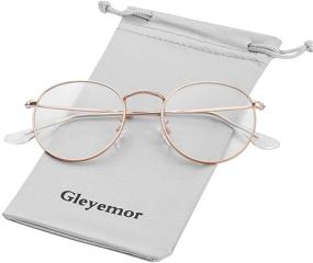 img 3 attached to 👓 Classic Circle Prescription Eyeglasses with Glasses Design