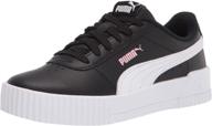 puma carina sneaker rosewater peony little boys' shoes in sneakers logo