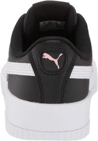 img 2 attached to PUMA Carina Sneaker Rosewater Peony Little Boys' Shoes in Sneakers