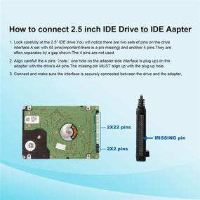 img 1 attached to 🔌 Адаптер привода AGPtek: оптимизируйте свою связь и повысьте производительность хранения