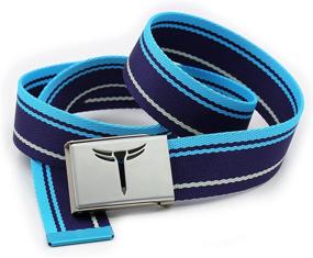 img 4 attached to Reversible Silver Metal Buckle Men's Accessories for Teeoff