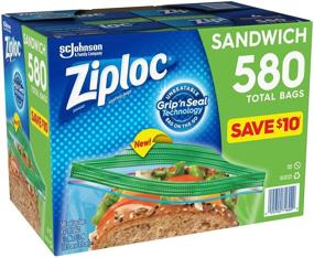 img 2 attached to Ziploc Easy Open Sandwich Count Storage & Organization