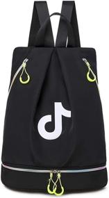 img 4 attached to TIK Tok Backpack Waterproof Women，Swimming Sports & Fitness for Water Sports