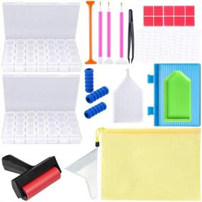 img 4 attached to 💎 Diamond Painting Kits: Ideal for DIY Artists - Includes Fix Tools & Storage Boxes