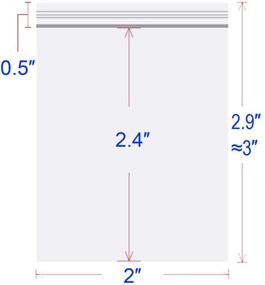 img 3 attached to Optimized Plastic Earring Packaging for Jewelry Storage