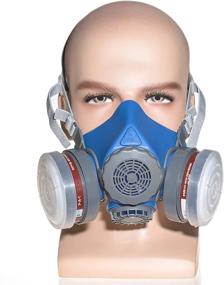 img 1 attached to 🌬️ Anti Dust Industrial Polishing Respirator by HXMY