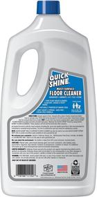 img 3 attached to 64oz Quick Shine Multi Surface Floor Cleaner - Ready to Use, Dissolves Dirt, Streak Free, 🌟 No Rinse - Ideal for Hardwood, Laminate, Luxury Vinyl Plank LVT, Tile & Stone - Safer Choice Cleaner