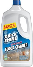 img 4 attached to 64oz Quick Shine Multi Surface Floor Cleaner - Ready to Use, Dissolves Dirt, Streak Free, 🌟 No Rinse - Ideal for Hardwood, Laminate, Luxury Vinyl Plank LVT, Tile & Stone - Safer Choice Cleaner